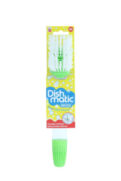 Dishmatic Fillable Handle Brush