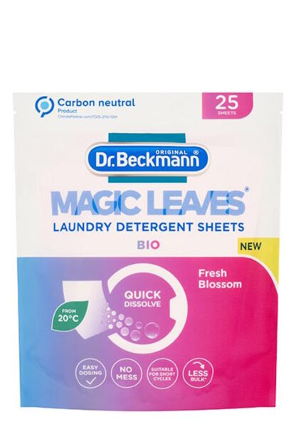 Dr Beckmann Magic Leaves Bio Laundry Detergent Sheets 25 Pack