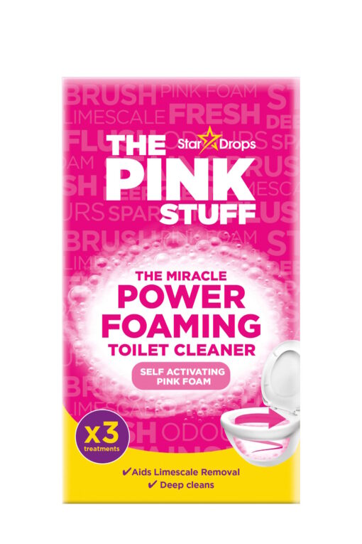 The Pink Stuff Miracle Foaming Toilet Cleaner 3-Pack