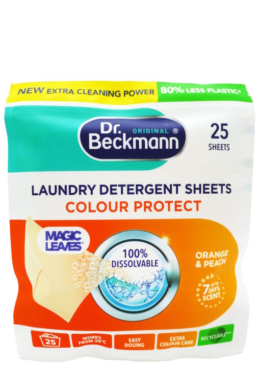 Dr Beckmann Magic Leaves Colour Protect Sheets - 25 pack