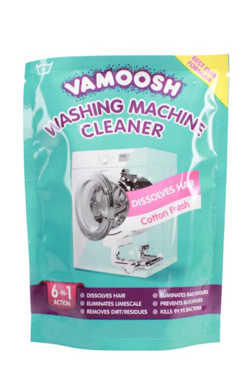 Vamoosh 6-in-1 Action Washing Machine Cleaner Pouch 175g - Cotton Fresh