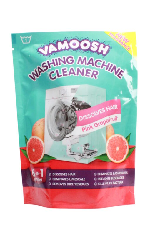 Vamoosh 6-in-1 Action Washing Machine Cleaner Pouch 175g - Pink Grapefruit