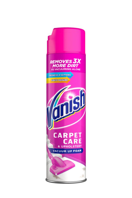 Vanish Carpet and Upholstery Power Foam Cleaner 600ml