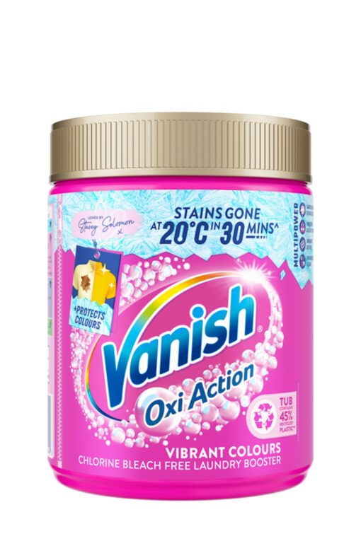 Vanish Gold Oxi Action Washing Powder 850g - Pink