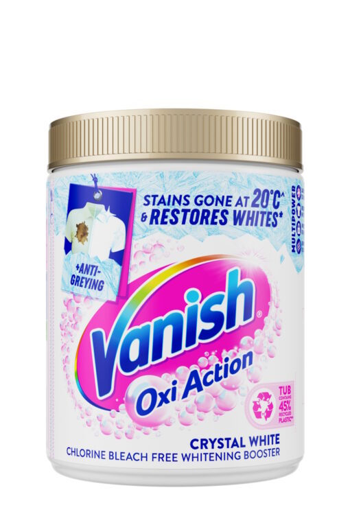 Vanish Gold Oxi Action Crystal White Washing Powder 850g