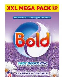 Bold Fast Dissolving Washing Powder Lavender & Camomile 80 Washes 4.8kg