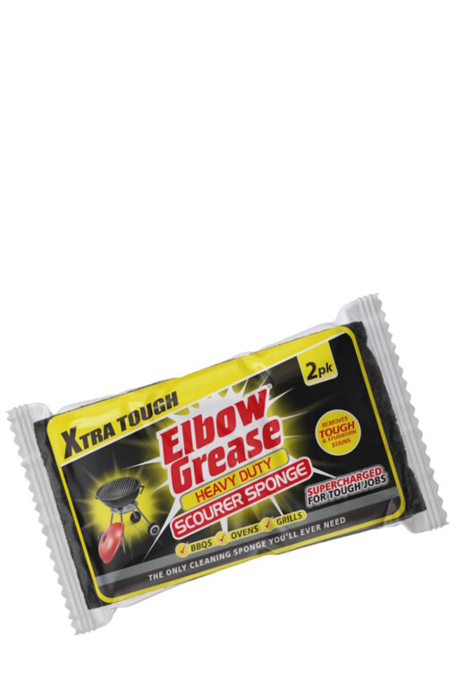 Elbow Grease Xtra Tough Heavy Duty Scourer Sponge 2 Pack