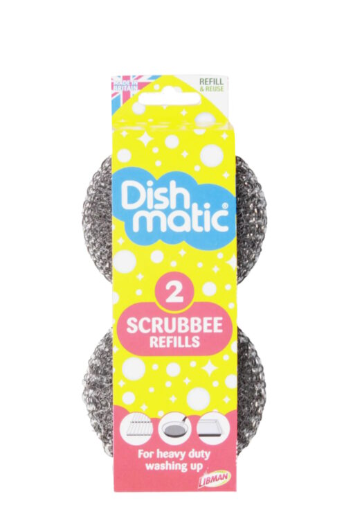 Dishmatic Scrubbee Refill - 2 Pack