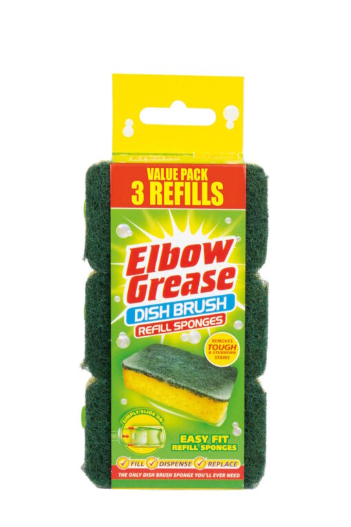 Elbow Grease Dish Brush Refills - 3 Pack