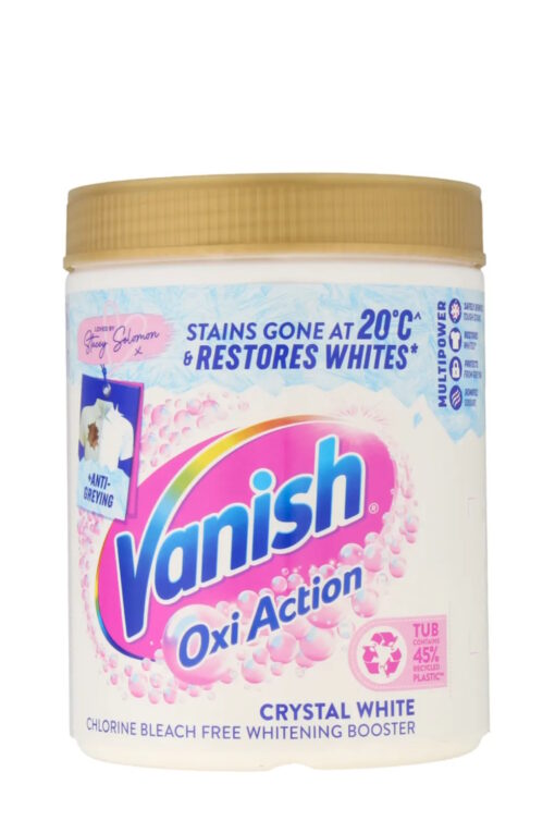 Vanish Gold Oxi Action Chlorine Bleach Free Whitening Booster - Crystal White 1kg