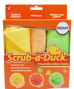 Airpure Scrub-A-Duck Microfibre Cloths 3 Pack
