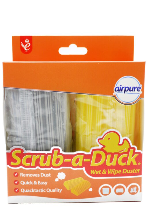 Airpure Scrub-A-Duck Duster Wet & Wipe 2 Pack
