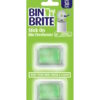 Bin Brite Stick On Bin Freshener Citronella & Lemon Grass - 2 x 5g
