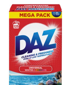Daz Universal Laundry Powder for Whites & Colours 125 Washes