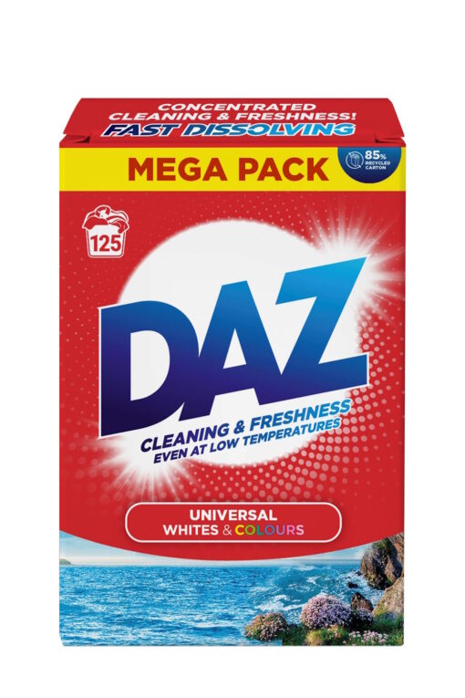 Daz Universal Laundry Powder for Whites & Colours 125 Washes