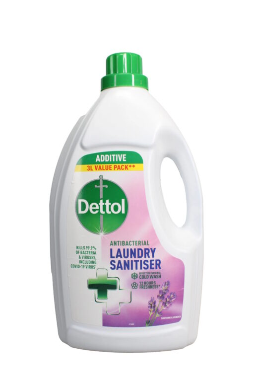 Dettol Soothing Lavender Antibacterial Laundry Sanitiser - 3L