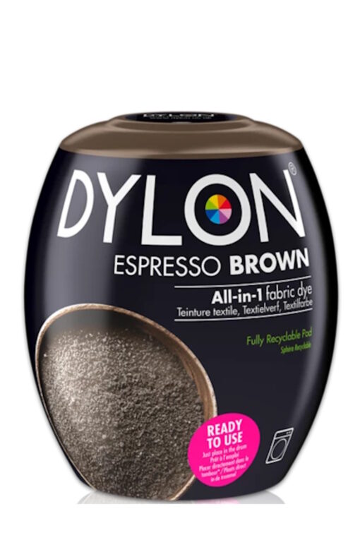 Dylon All-in-one Fabric Dye Pod Espresso Brown