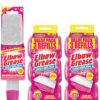 Elbow Grease Non Scratch Soap Dispenser Dish Brush & 2 Dish Brush Refill Packs