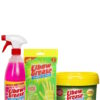 Elbow Grease All Purpose Pink Degreaser, Power Paste Cleaner & Strong Rubber Gloves