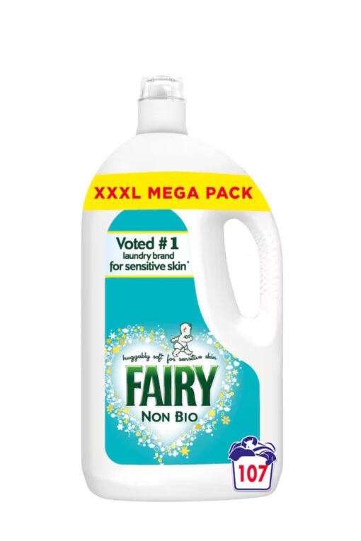 Fairy Non Bio Laundry Liquid (107 Washes)